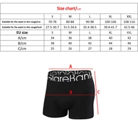 6 pièces Pack coton Boxer slips hommes shorts culottes sous-vêtements pour Homme marque et caleçons Homme luxe BoxerShorts boîte Slip boîte 2