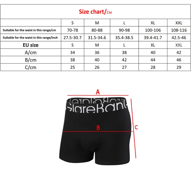 Confezione da 6 pezzi Boxer in cotone da uomo pantaloncini Mutandine Intimo per uomo Marca e mutande Homme Boxer di lusso Box Slip Box 2