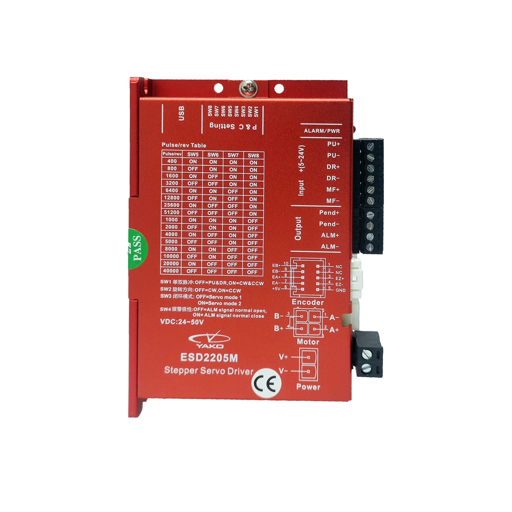 

Новый и оригинальный шаговый двигатель с замкнутым циклом YAKO ESD2205M