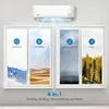 Senville LETO Series Mini Split Air Conditioner Heat Pump, 9000 BTU 208/230V, Inverter, Works with Alexa, 0.75 Ton, White 3