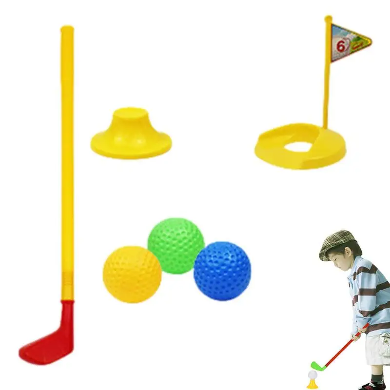 

Golf Set Toy For Toddler Golf Toy Kit For Boys Parent-child Interaction Toys Set For Toddler Children For Lawn Garden Yard
