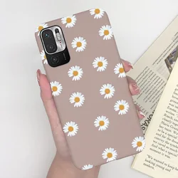 Charming Heart Soft Silicone Phone Case for Girls - Compatible with Xiaomi Redmi Note 10/10T 5G (MT35)