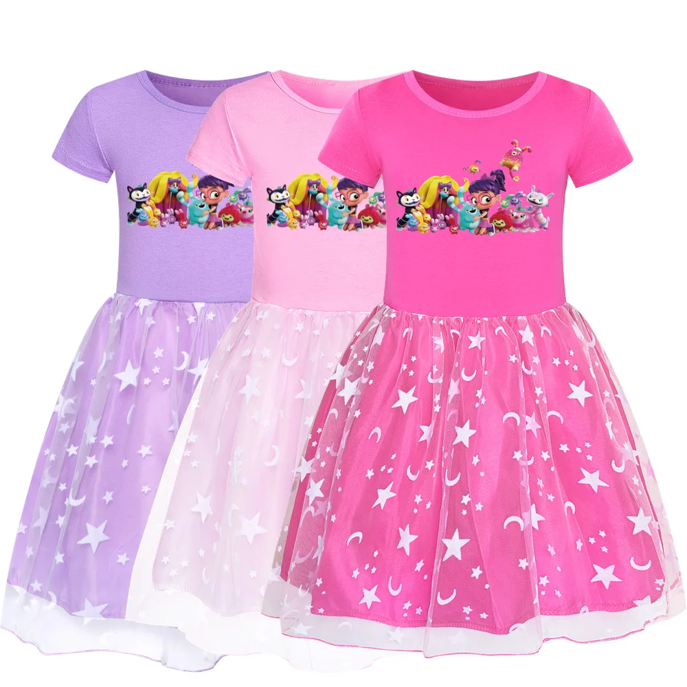 

Abby Hatcher Girls Clothes 2023 New 3D dresses Various Styles of Dresses Summer Dress Baby Girl Clothse Kids Dress for Girls