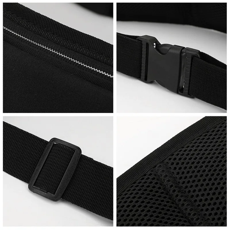 Sport Fanny Pack Frauen Gürtel Tasche Männer Laufen Taille Tasche Telefon Schwarz Gym Taschen Lauf Zubehör – Detail 28
