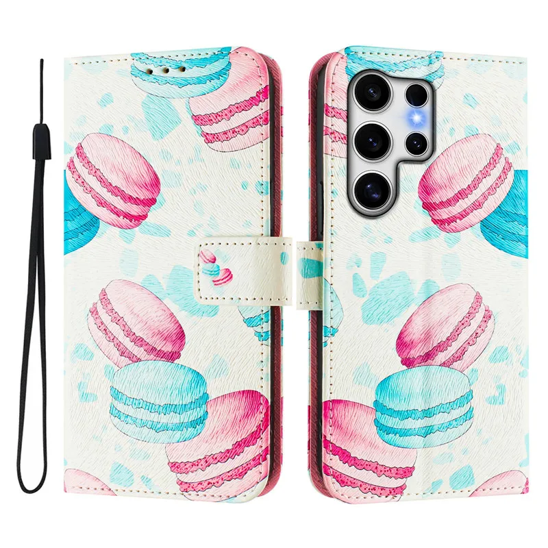 Luxury Floral Flip Leather Wallet Case