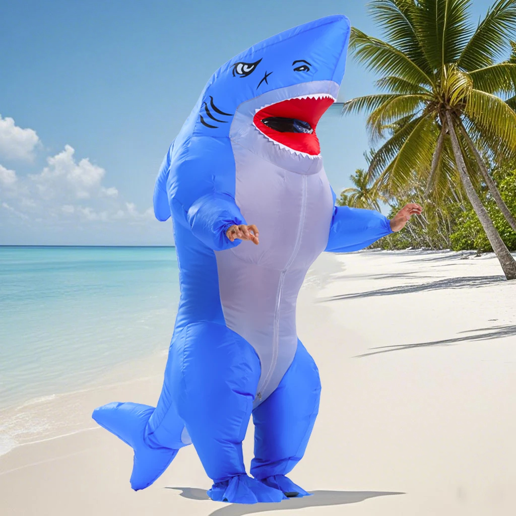 Inflatable Muscle Shark 4