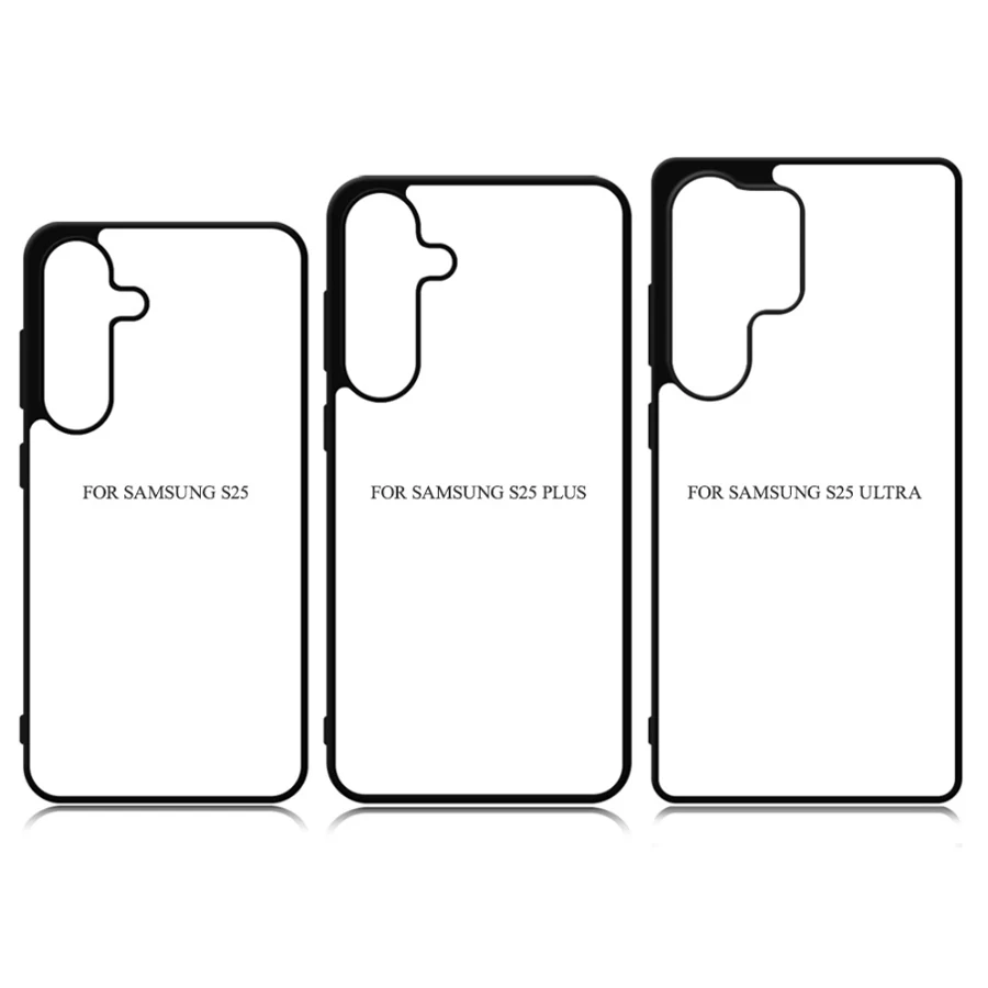 5 Pcs DIY Blank Sublimation Phone Cases with Metal Plate and Rubber TPU