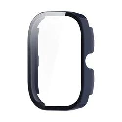 Durable Protective Watch Case with High - Definition Tempered Film for Watch5 active (Midnight blue)