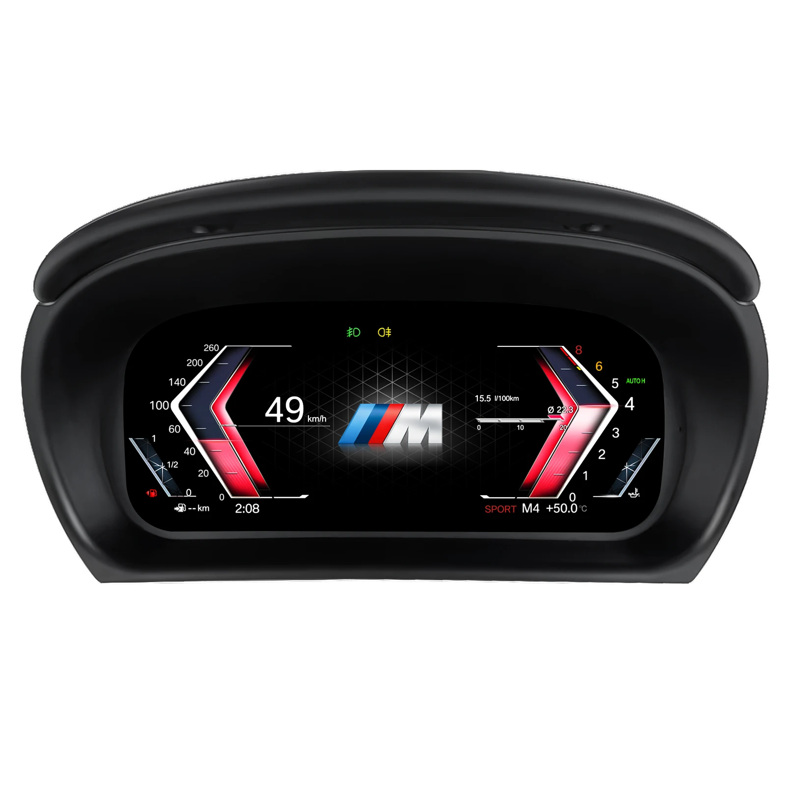 Panel de Instrumentos Digital Hizpo para BMW Serie 3 E90/E91/E92/E93 2005-2012, Velocímetro LCD, Cabina Virtual 1