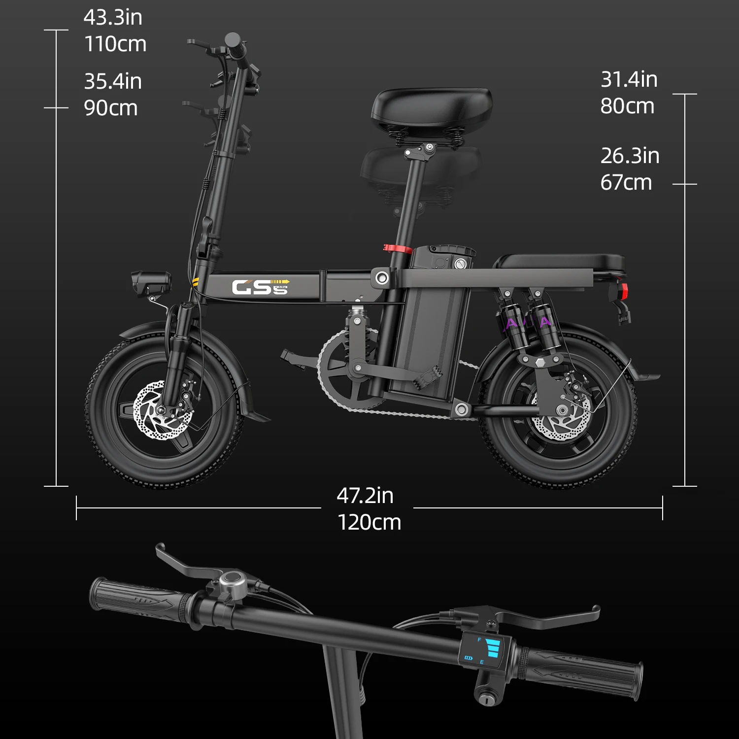 Folding Electric Commuter Bike 6