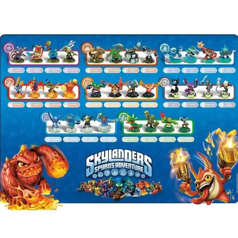 Skylander Spyros Приключения дракона игровая консоль чипы карты собирать мальчиков Игрушки Подарки