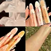 Pearlescent Fairy Powder Highlighter Stick Lasting Contouring Bronzer Illuminator Shimmer Face Body Glitter Stick Brighten Pen 5
