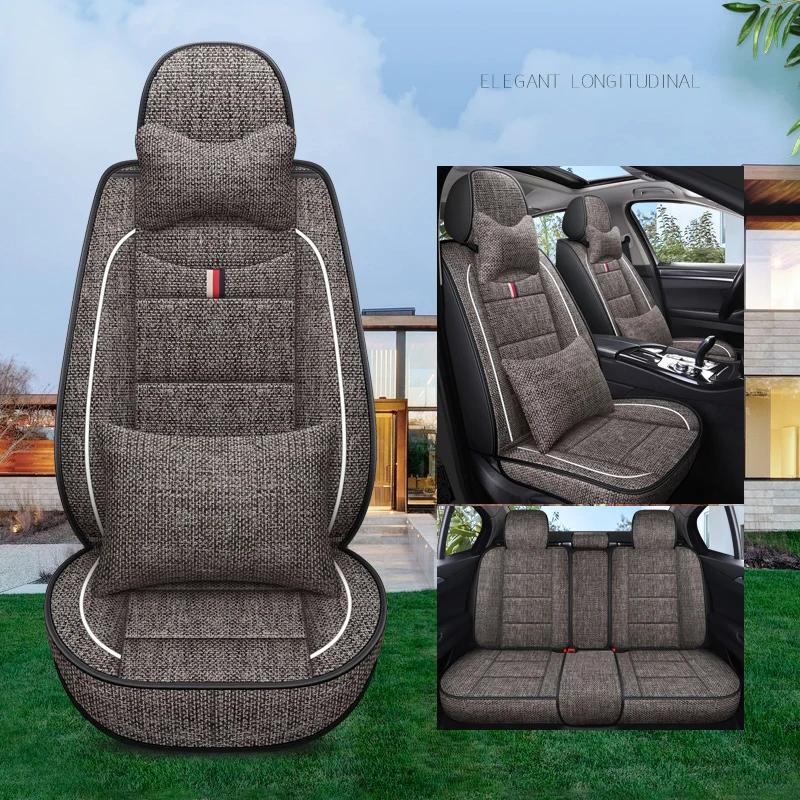 Car Seat Covers Full Set Universal For Hyundai Tucson Kona Ioniq I30