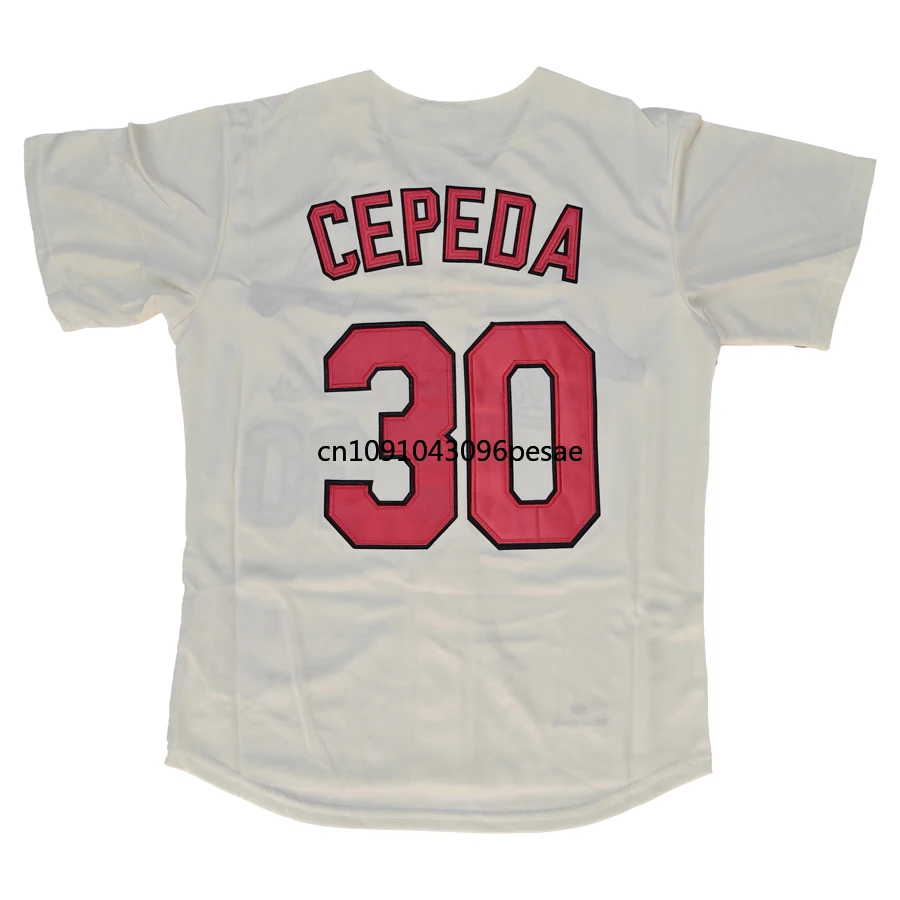 Yadier Molina Jersey America St. Louis Retro Baseball Jerseys 30 Orlando Cepeda Jersey 13 Chris Carpenter Us Mens M-3XL