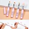 4 IN 1 Multifunctional Makeup Brushes Set Makeup Gadget Detachable Lip Eyeshadow Brush Sponge Eyeshadow Brush for Home Travel