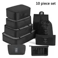 10pcs Set Black