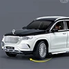 1/24 Maybach GLS-Class GLS600 SUV Alloy Car Model Diecasts Metal Toy Luxy Car Model Collection Sound Light Simulation Kids Gifts 2