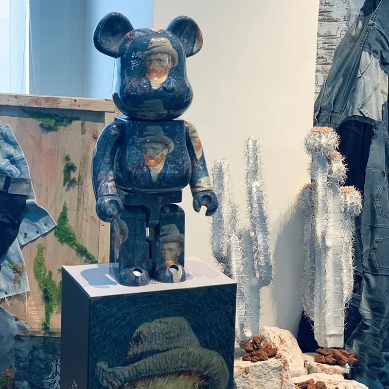 Bearbrick 70cm 1000% Van Gogh Self 