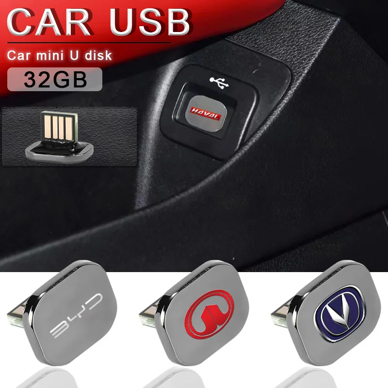 

Mini USB Flash Drive Memory 32GB U Disk for Mercedes Benz AMG A C E S G Class GLC CLE CLA GLB GLS W177 W205 W213 W222 X167