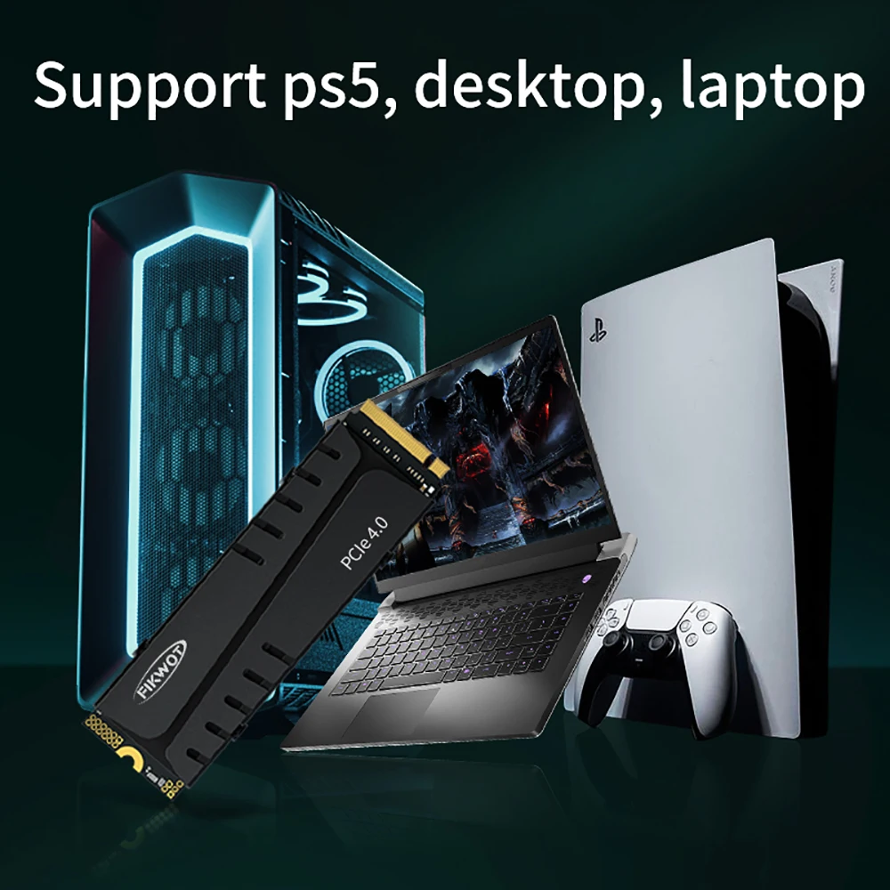 Fikwot FN970 M.2 SSD 1TB 2TB 7400MB/s PCIe 4.0x4 NVMe 1.4