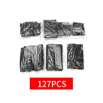 ใหม่127-800Pcs ความร้อนหดหลอด Thermoresistant ความร้อนหดท่อห่อไฟฟ้าการเชื่อมต่อสายไฟฉนวนกันความร้อน 7