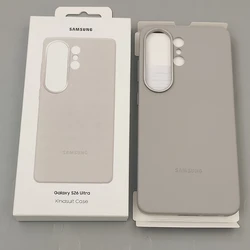 Luxurious PU Leather Slim Shockproof Phone Case for S26 Plus (Light Grey)
