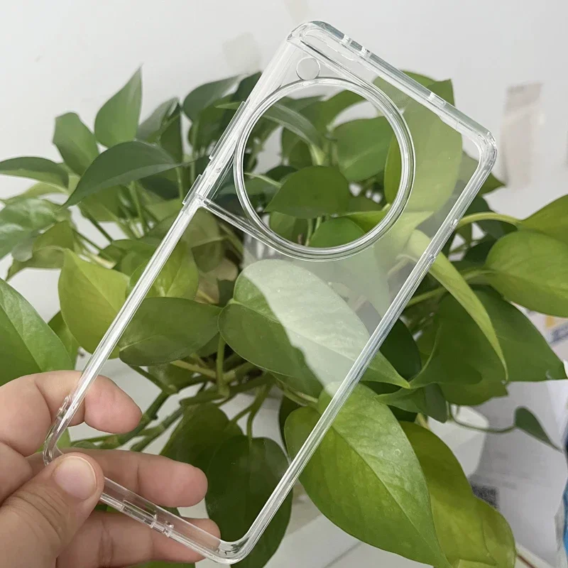 Crystal Clear Shockproof Camera Protection Case - Transparent Matte Cover