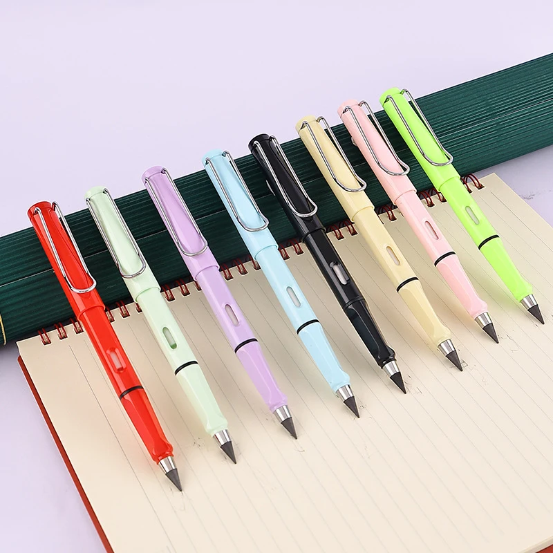 

No Need to Sharpen Inkless Pencils Student Permanent Pencils 2B Drawing and Writing Stationery Unbreakable