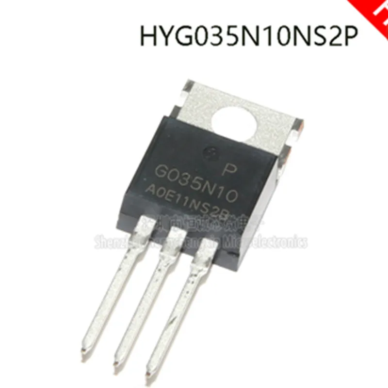 

Original 5pcs/ G035N10 G035N10P HYG035N10P HYG035N10NS2P TO-220 MOS 180A 100V