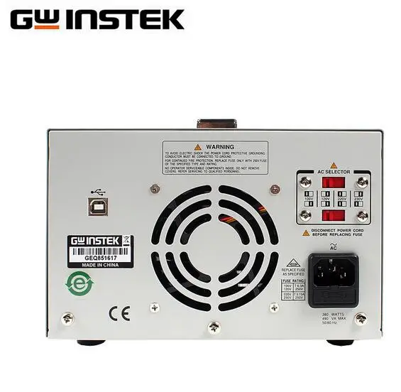 GWinstek GPD-2303S/GPD-3303S Multiplex Programmable Linear DC Power Supply Thre