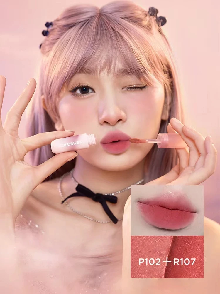 Liquid Lipstick Velvet Matte Lip Mud Easy to Wear Lip Makeup Cute Lip Tint Waterproof Women Beauty Cosmetics 2