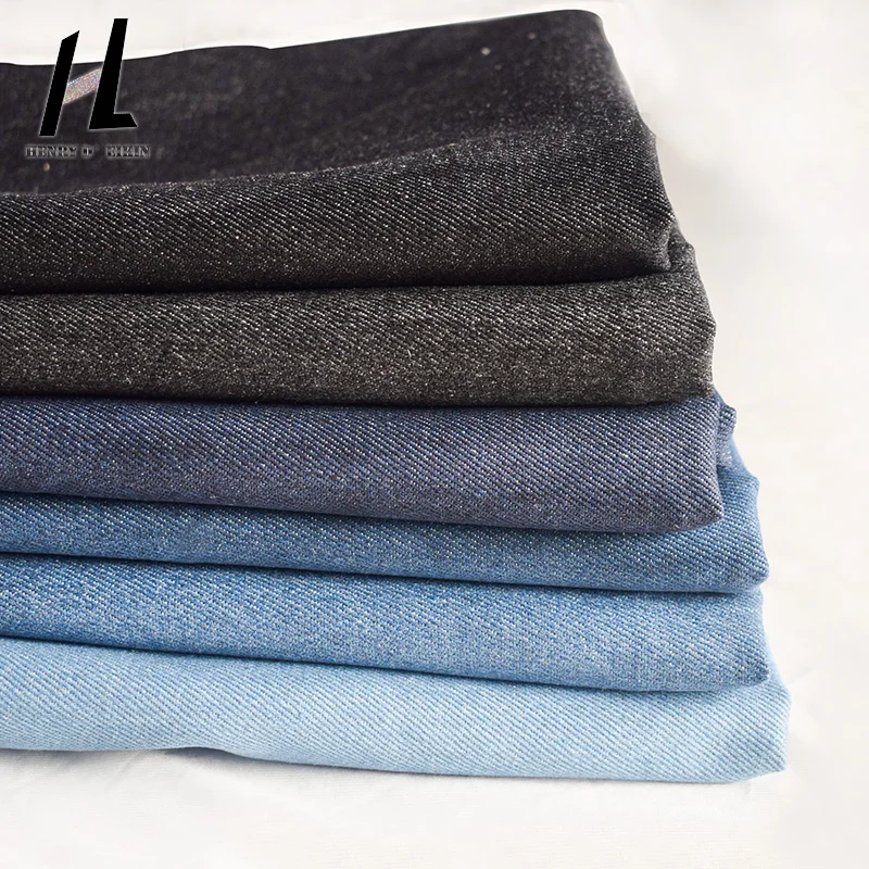 Henry 180CM Width 80% Cotton 20% Polyester Thick Denim Jean Fabric For Sewing Clothing Bags