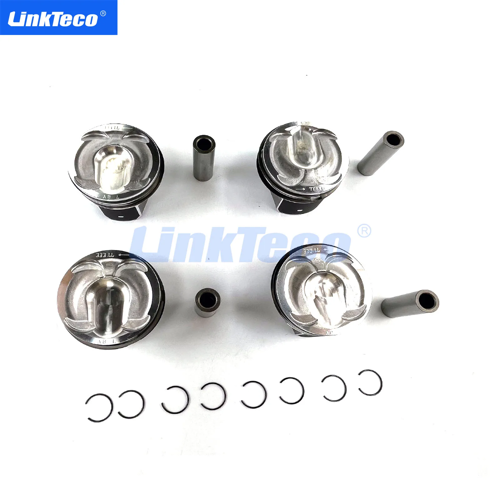 

Engine Piston Set With Piston rings for Land Rover 2.0T Volvo Ford 204PT TNWA TNWB TPBA Petrol 40315600 087134 STD Size 87.5MM