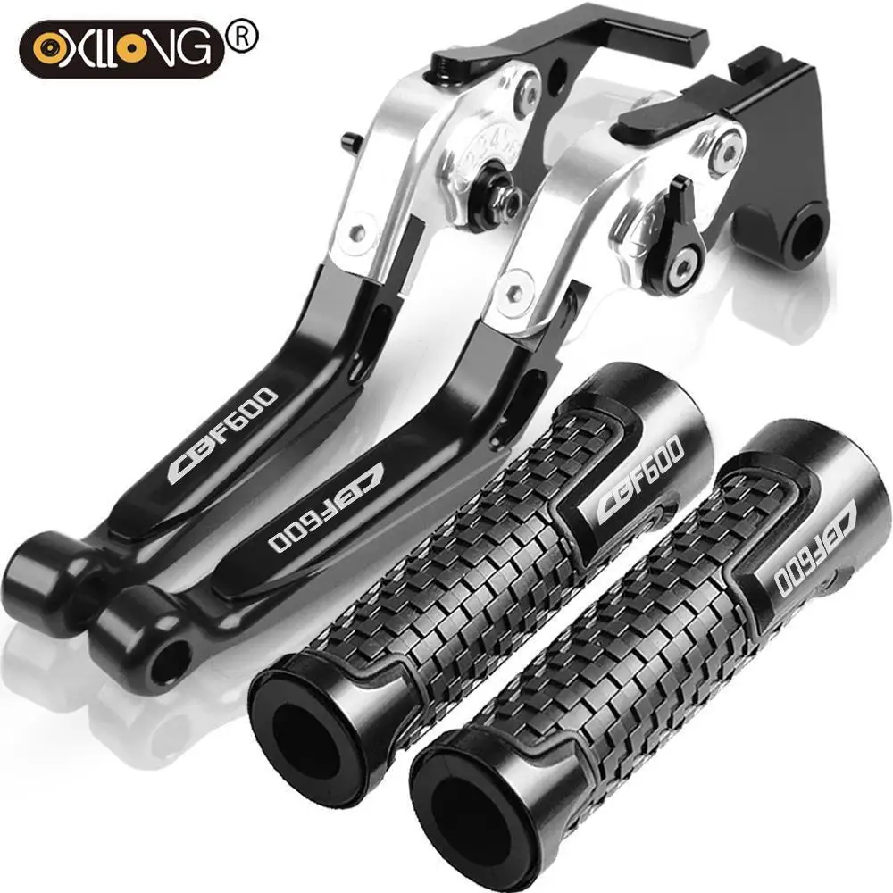 

Motorcycle Grips CBF 600 Handle Grips Handlebar EXtendable Foldable Brake Clutch Levers For Honda CBF600 / CBF600 SA 2006 2007