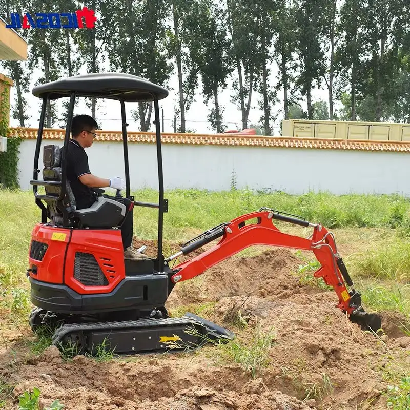 Kostenloser Versand EPA EURO 5 2-Tonnen-Minibagger 1,8 Tonnen chinesischer kleiner Mikrobagger-Bagger zu verkaufen