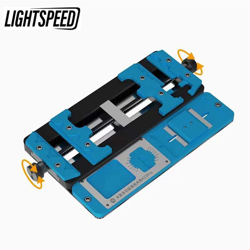 

Mijing K23 Pro Universal Double-Shaft Motherboard Fixture Three-Position BAG Glue Remove IC Chip Welding Repair Jig