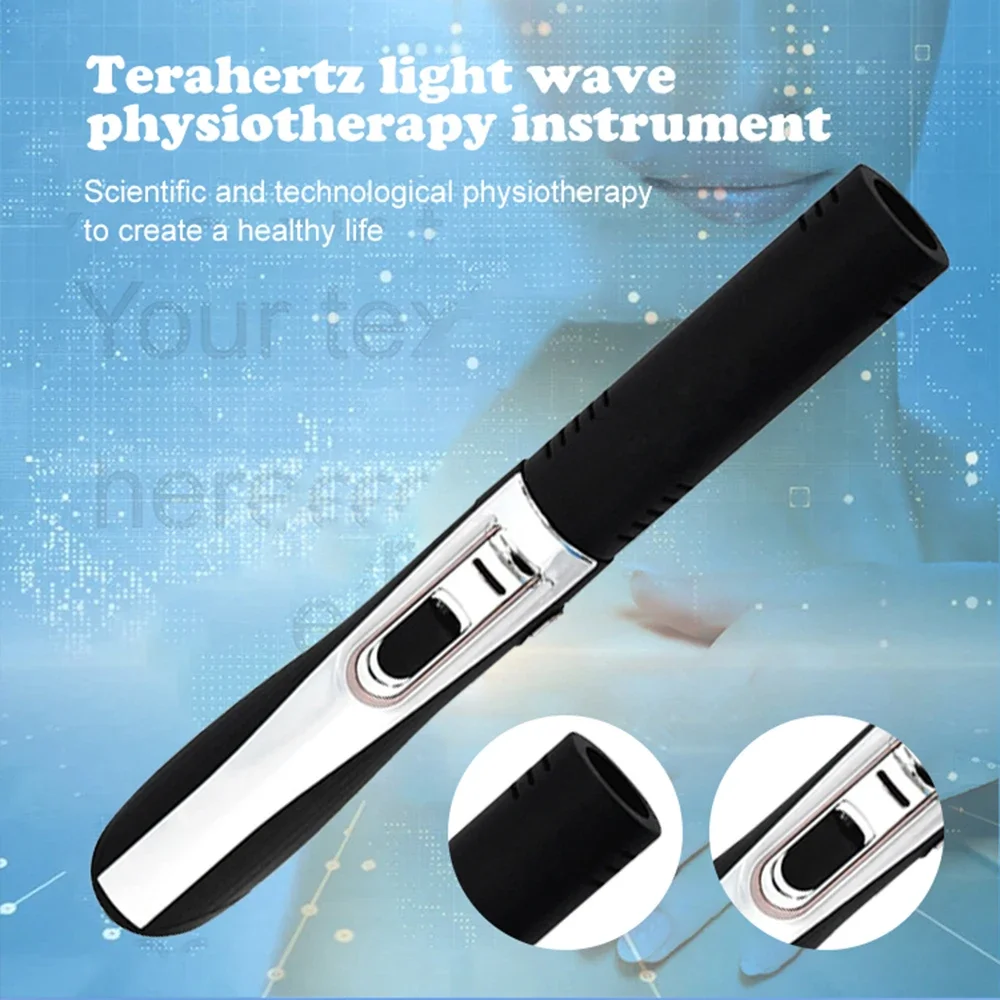 

8th Ge Terahertz Shockwave Laser Machine Latest Invented Physiotherapy Devices Electric Small God Blowing Terahertz Wand