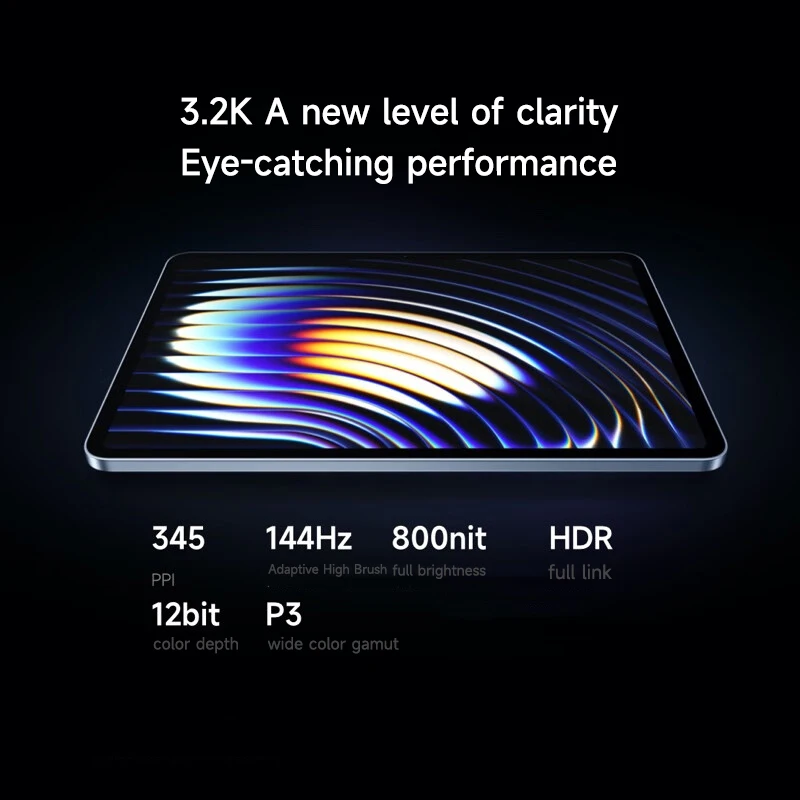 Xiaomi Tablet Xiaomi Pad 7 Pro 11.2" 3.2K 144Hz Display Snapdragon 8s Gen3 8850mAh 50MP+32MP Camera Xiaomi HyperOS 2 Tablet PC 2