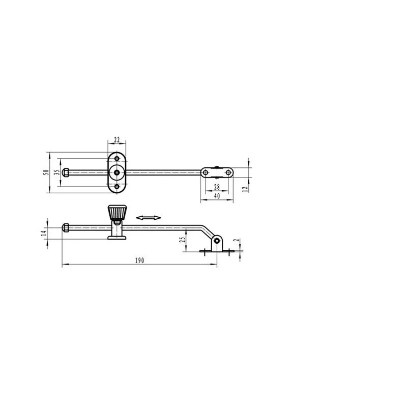 1PC Hardware Limit Support Bar Furniture Cabinet Industrial Box Cabinet Body Limit Device Hardware Accessories