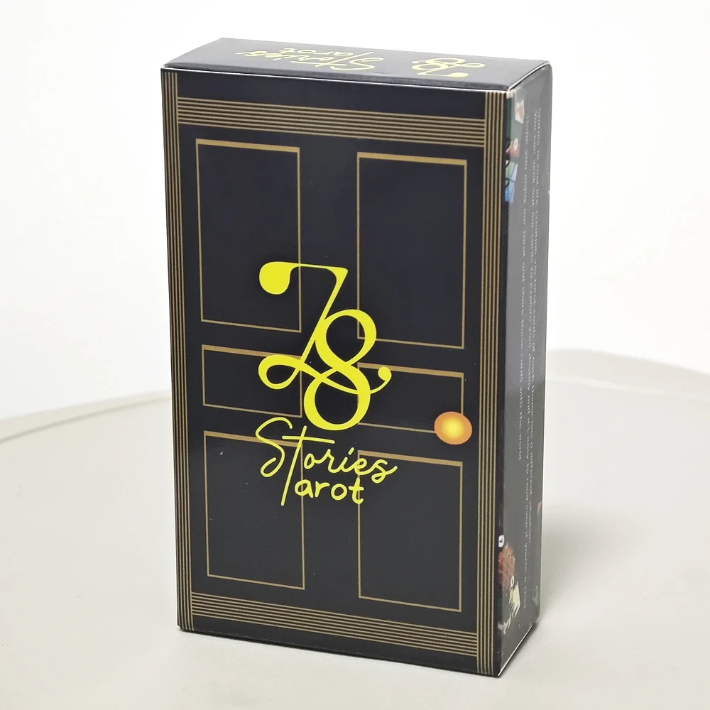 78 Stories Tarot 10.3*6cm Whimsical Cartoon Style Human Life Tarot Asian Culture Story 79 Pcs Cards 5