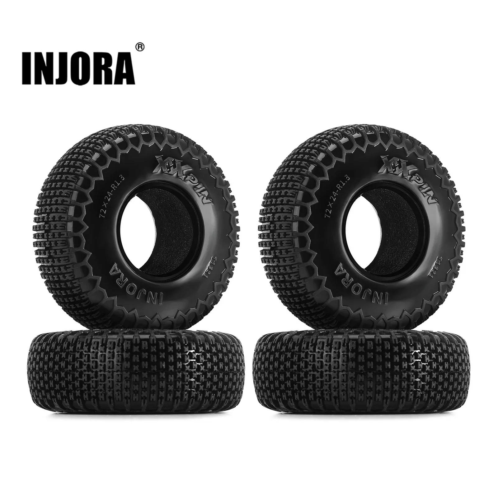 クローラー　パーツ　injora？ INJORA-XHXピンタイヤ、1:18マイクロクローラーのアップグレード
