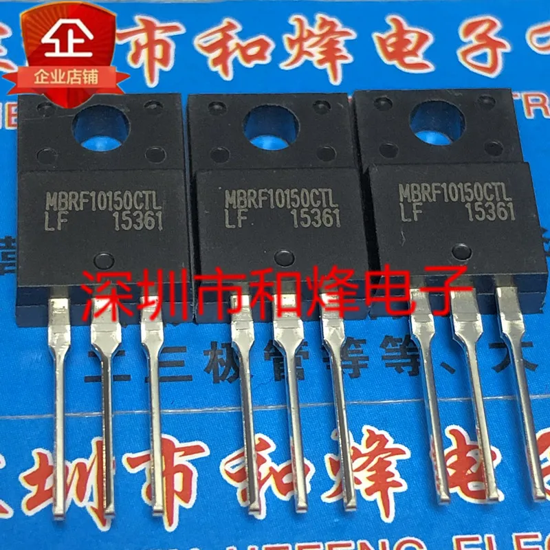 

5 шт.-10 шт. MBRF1050CTL TO-220F 50 в 10A Новый и оригинальный в наличии