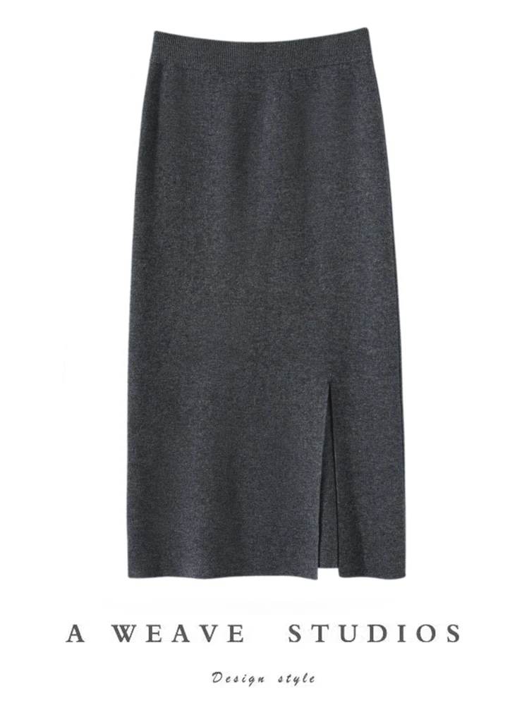 Women's Pure Cashmere Long Skirt - Packaging