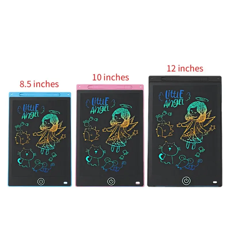 6.5 8.5 10 LCD Drawing Tablet for Kids, Rechargeable Erasable Board with...