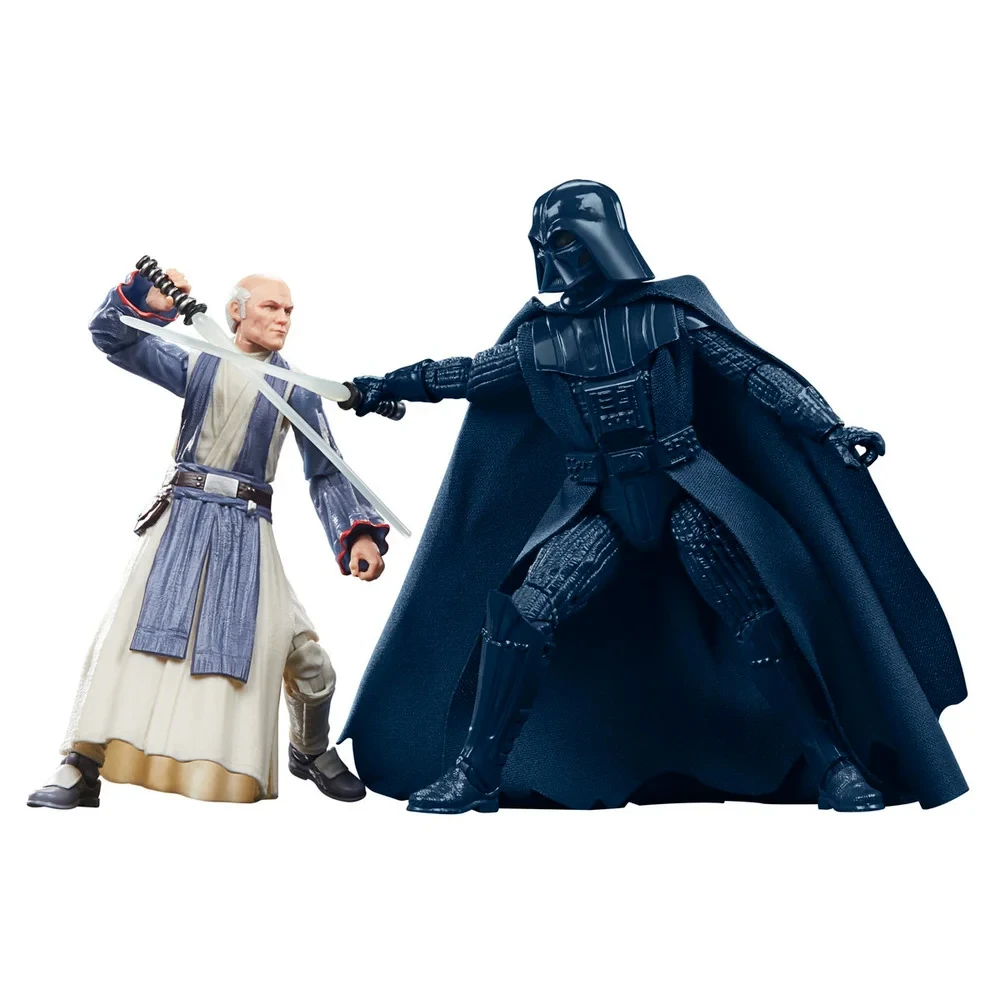

Original Star Wars The Black Series A New Hope Ep4 Obi-Wan Kenobi Darth Vader 2-Pack 6-Inch Action Figures Model