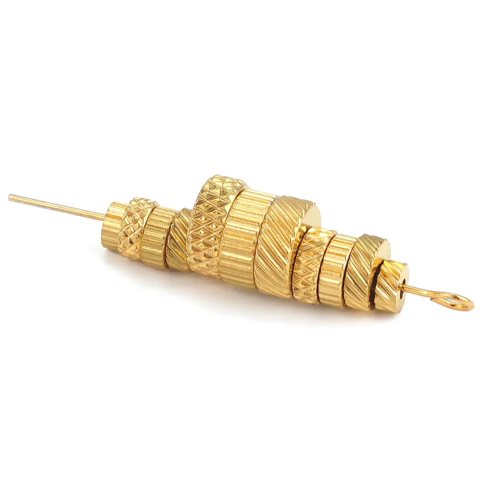 20 teile/los Edelstahl Flache Lose Spacer Perlen Für Schmuck Machen Liefert DIY Perlen Für Armband Machen Groß Großhandel – Detail 5