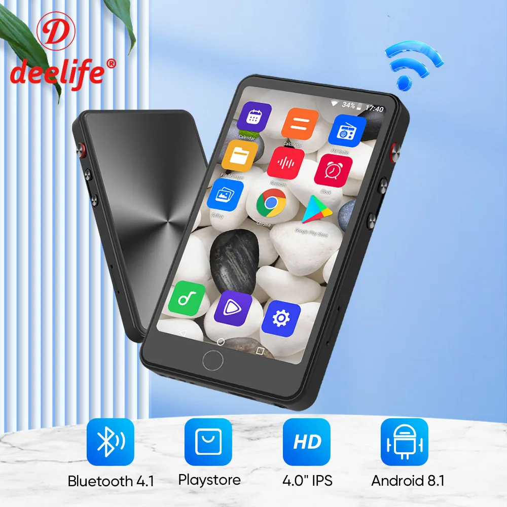 MP4 Player Touch Bluetooth WiFi Android MP3 MP4 Video Music Player deelife mp4 player,music player