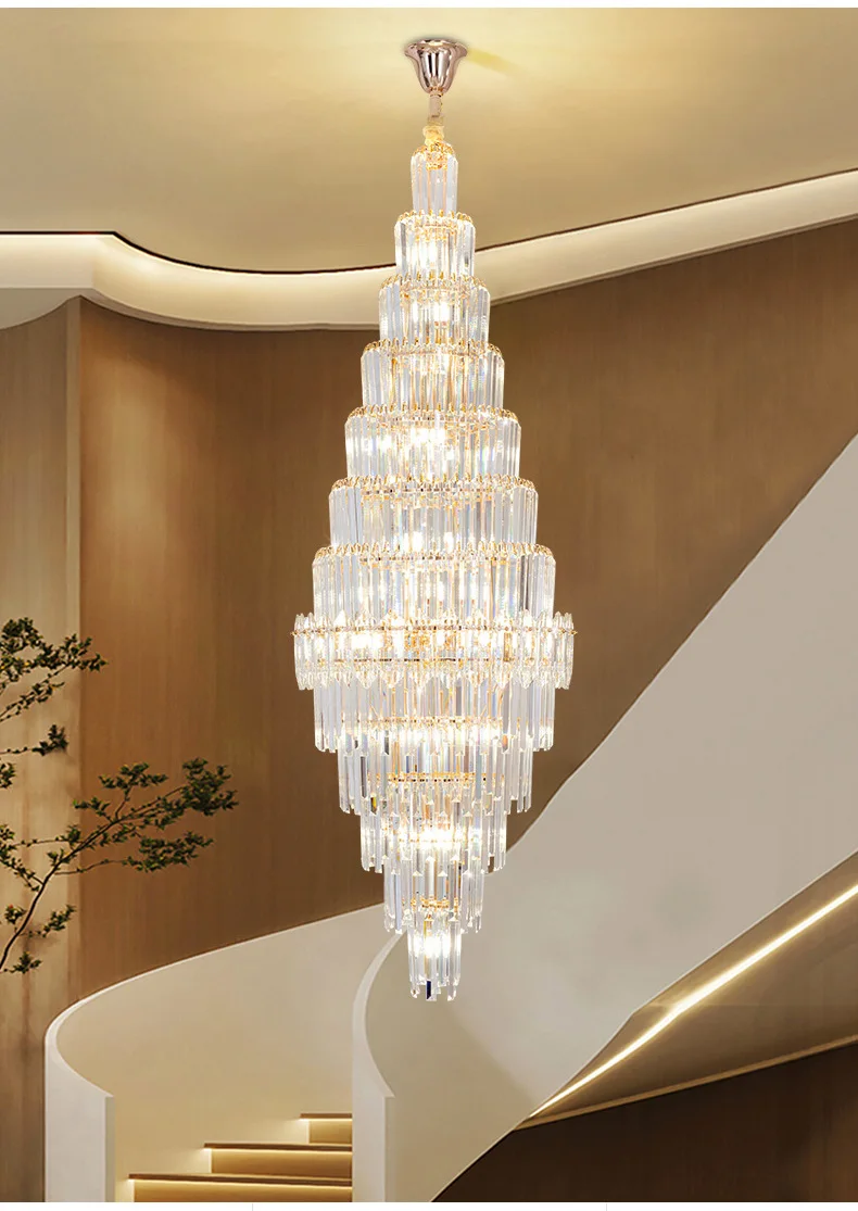 Lustre en cristal de luxe - vue 7