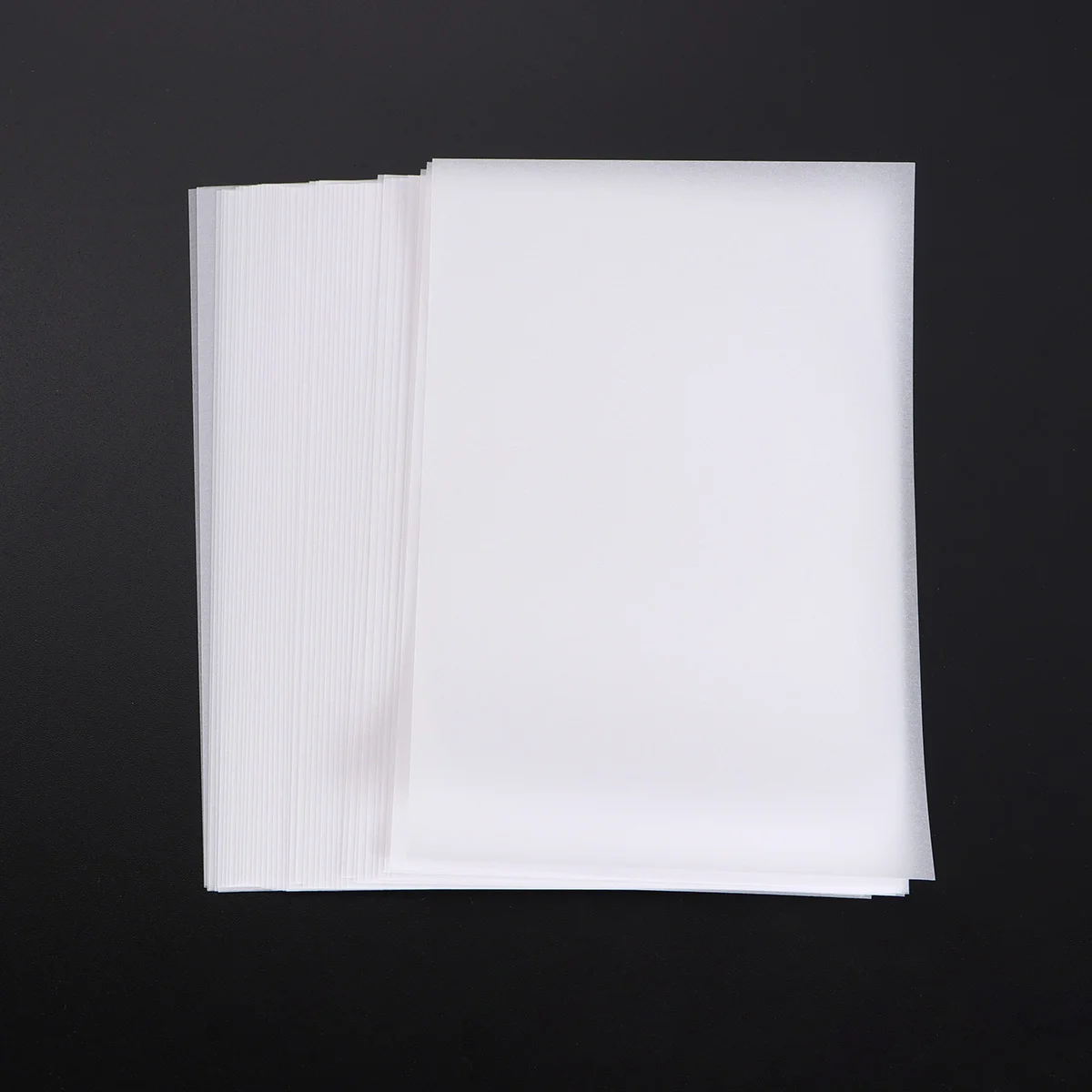 Heallily Kraft Paper Sheets 50Pcs Tracing Paper A4 Size White Transfer Tracing Copy Paper Sketching Sulphite Art Paper