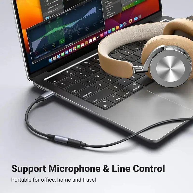 USB C to 3.5mm Adapter for Samsung Galaxy S21/S20/Note20, Aux Audio Converter, Plug & Play, Perfect Gift for Tech Lovers ﻿